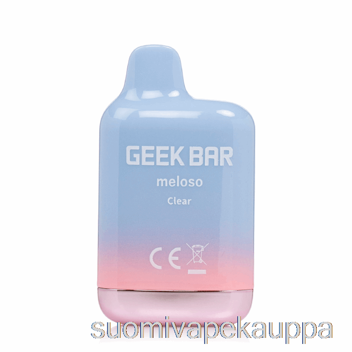 Vape Nesteet Geek Bar Meloso Mini 1500 Kertakäyttöinen Kirkas